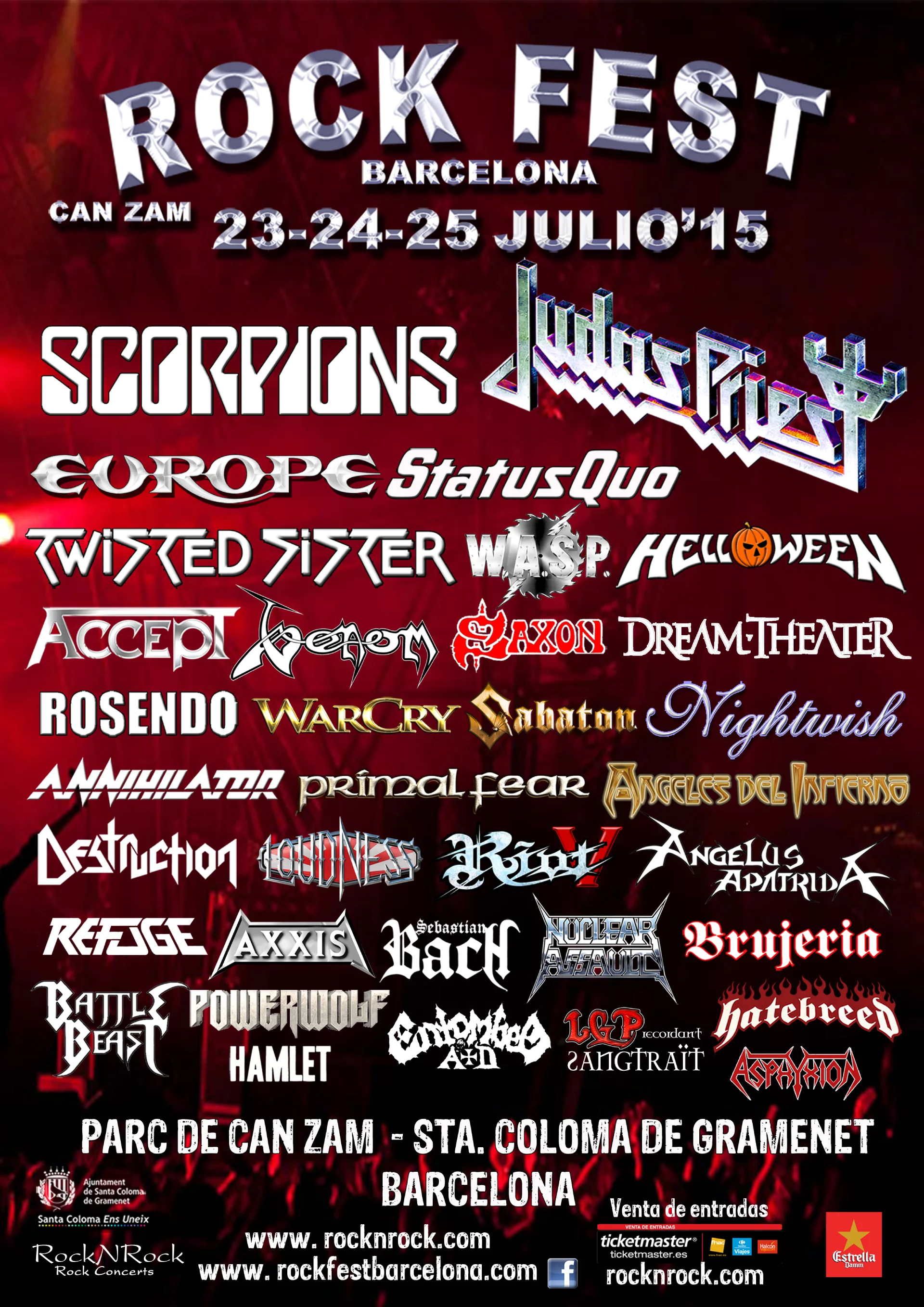 Barcelona Rock Fest 2015
