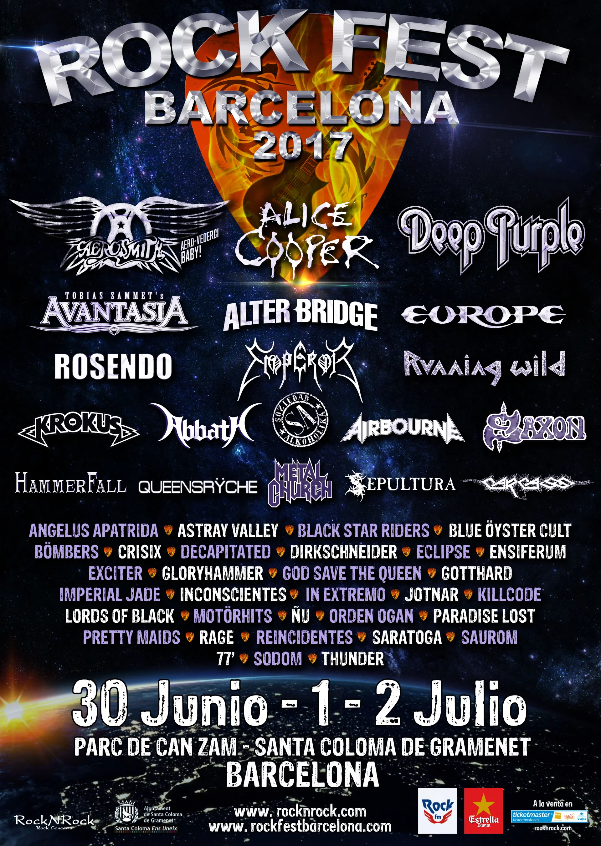 Barcelona Rock Fest 2017