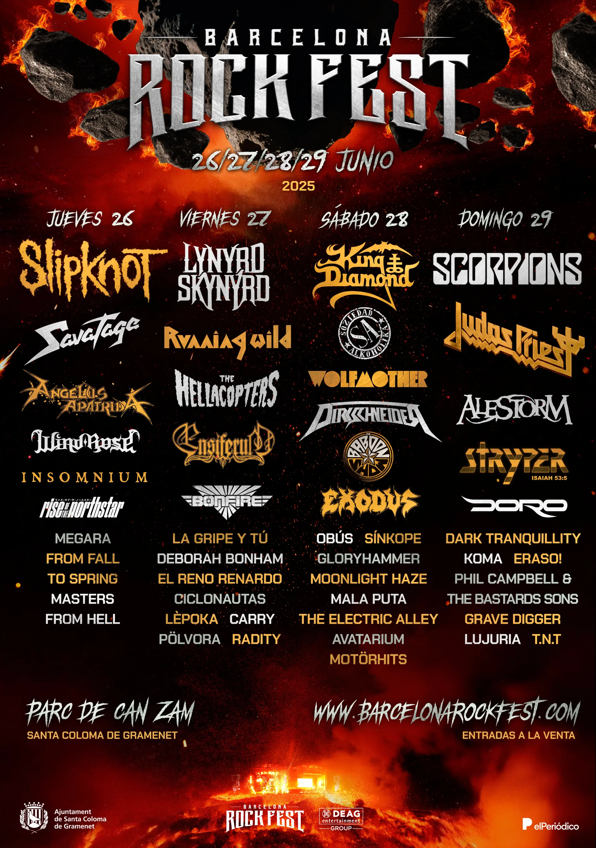 Barcelona Rock Fest 2025