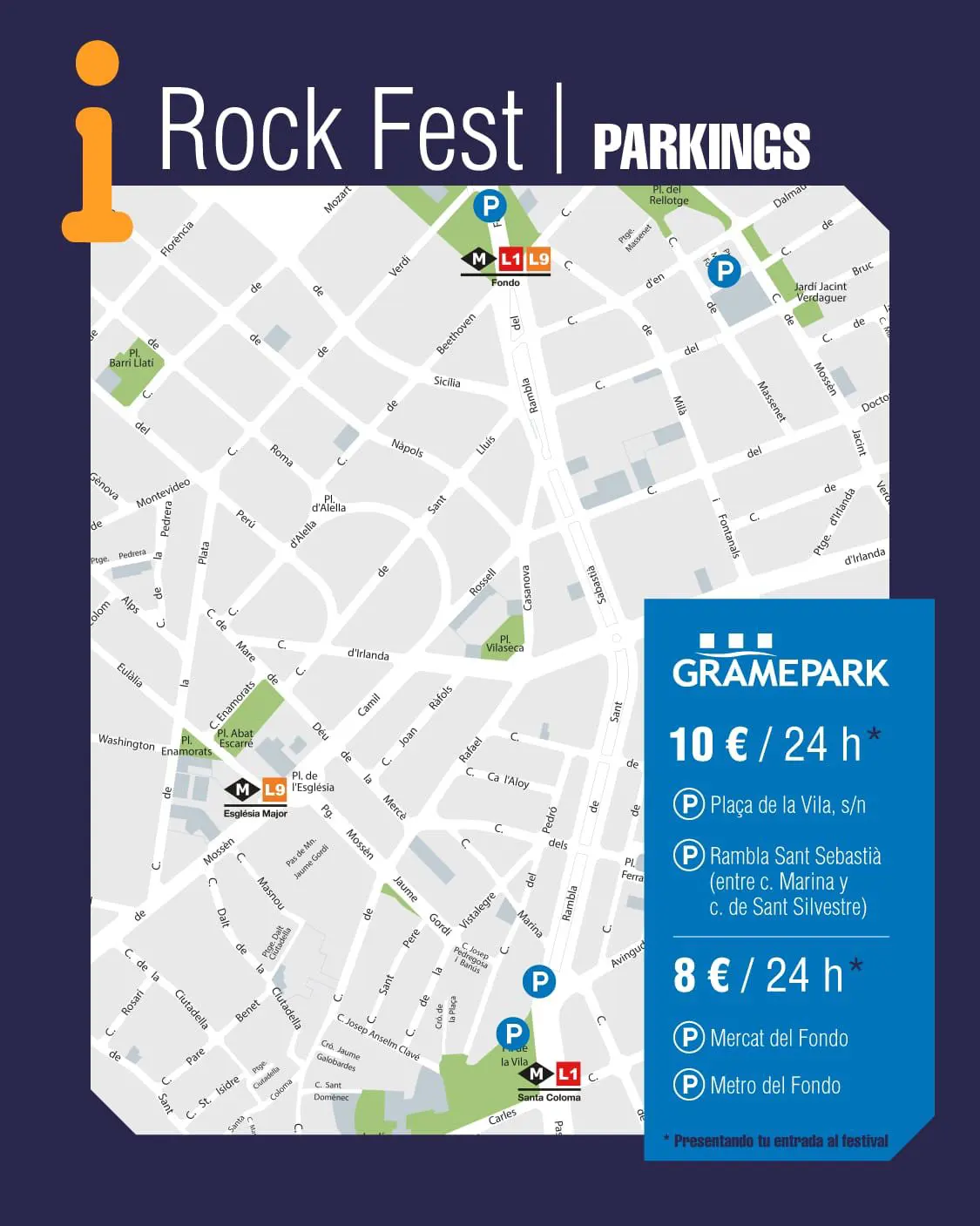 Parking Santa Coloma