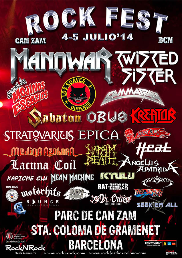 Barcelona Rock Fest 2014